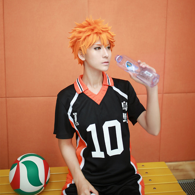 Novo anime haikyuu! Karasuno alta escola volei bola clube jérsei hinata  syouyou/kageyama tobio cosplay traje uniforme sportwear - AliExpress